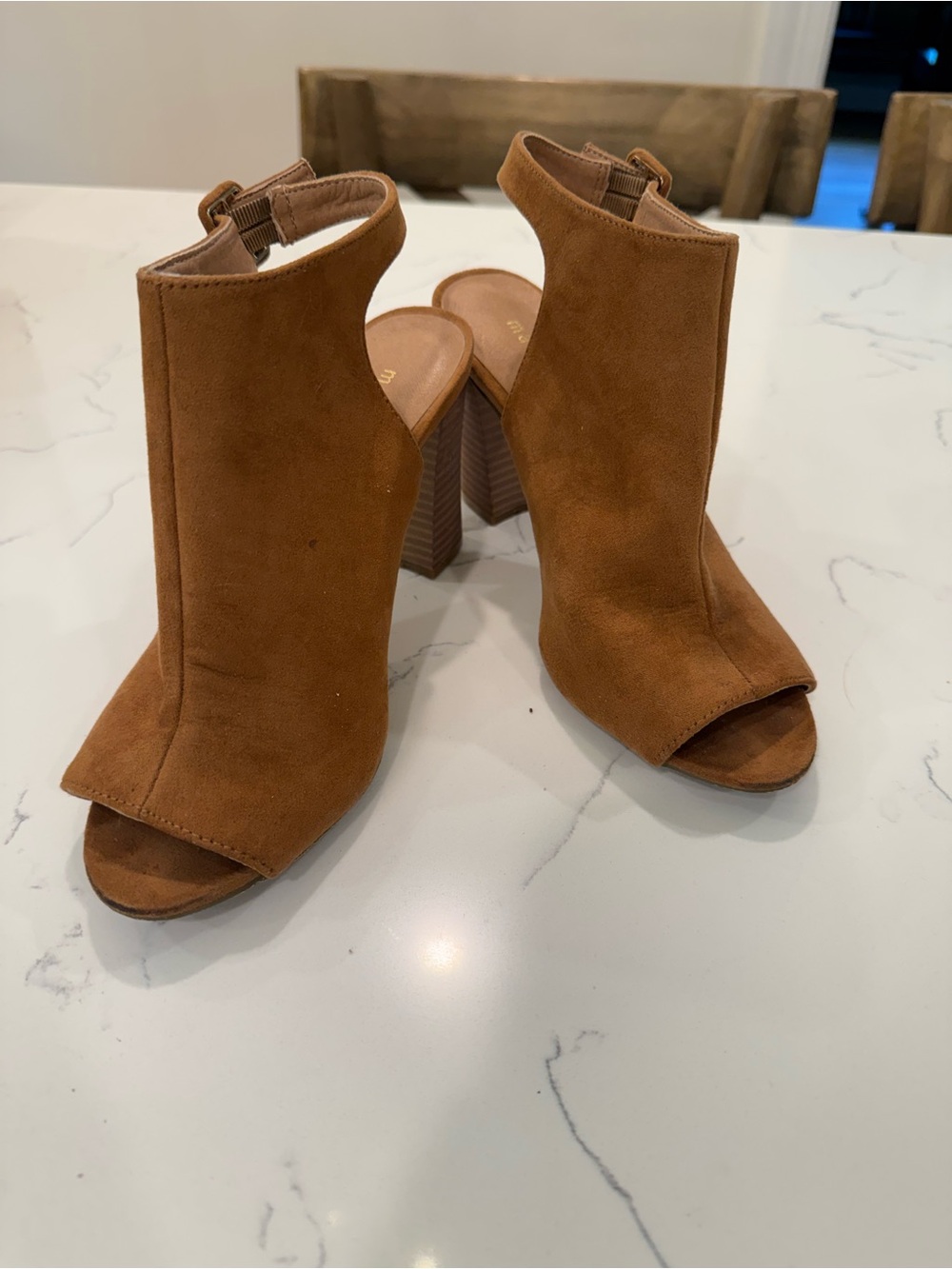 Madden girl beckkie peep toe bootie